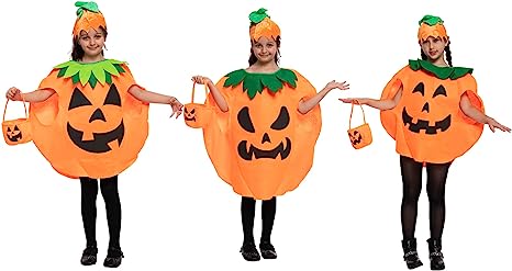 Disfraz de Calabaza Pack x3 Infantil, foto 3 de 7