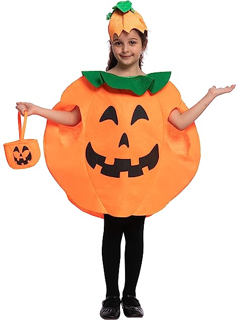 Disfraz de Calabaza Pack x3 Infantil, foto 6 de 7