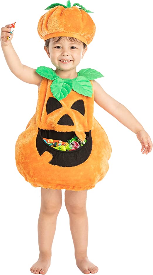 Disfraz de Calabaza Tierna Infantil, foto 1 de 7