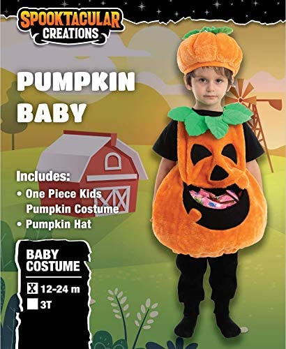 Disfraz de Calabaza Tierna Infantil, foto 2 de 7