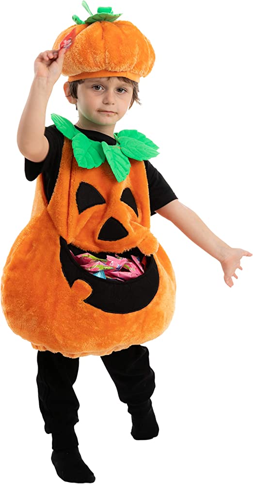 Disfraz de Calabaza Tierna Infantil, foto 6 de 7