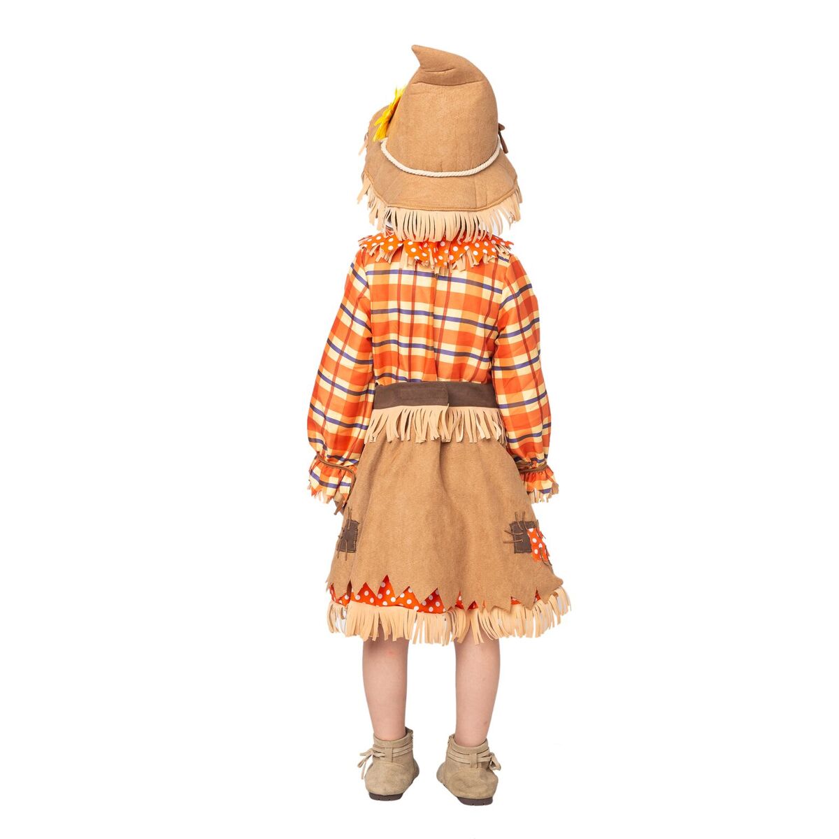 Disfraz de Espantapájaros Girasol Cosplay para Niña, foto 6 de 7