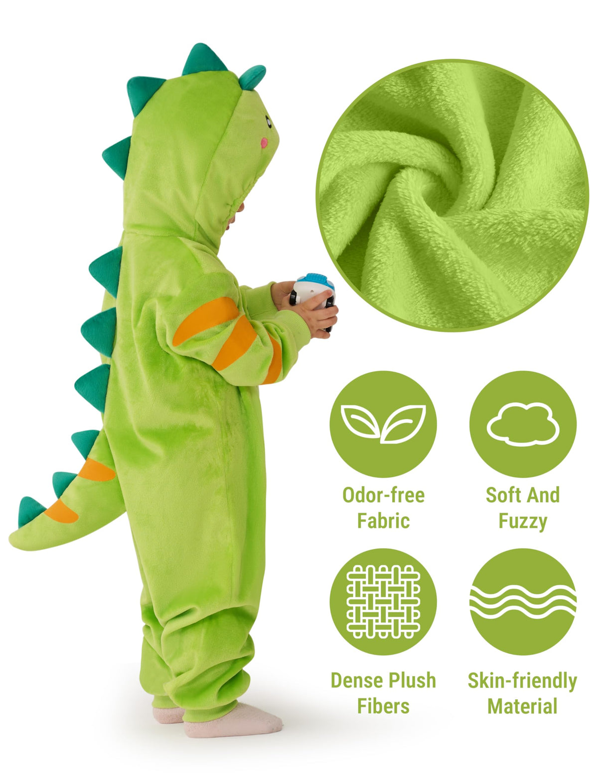 Disfraz de Dinosaurio para Bebé, foto 4 de 6