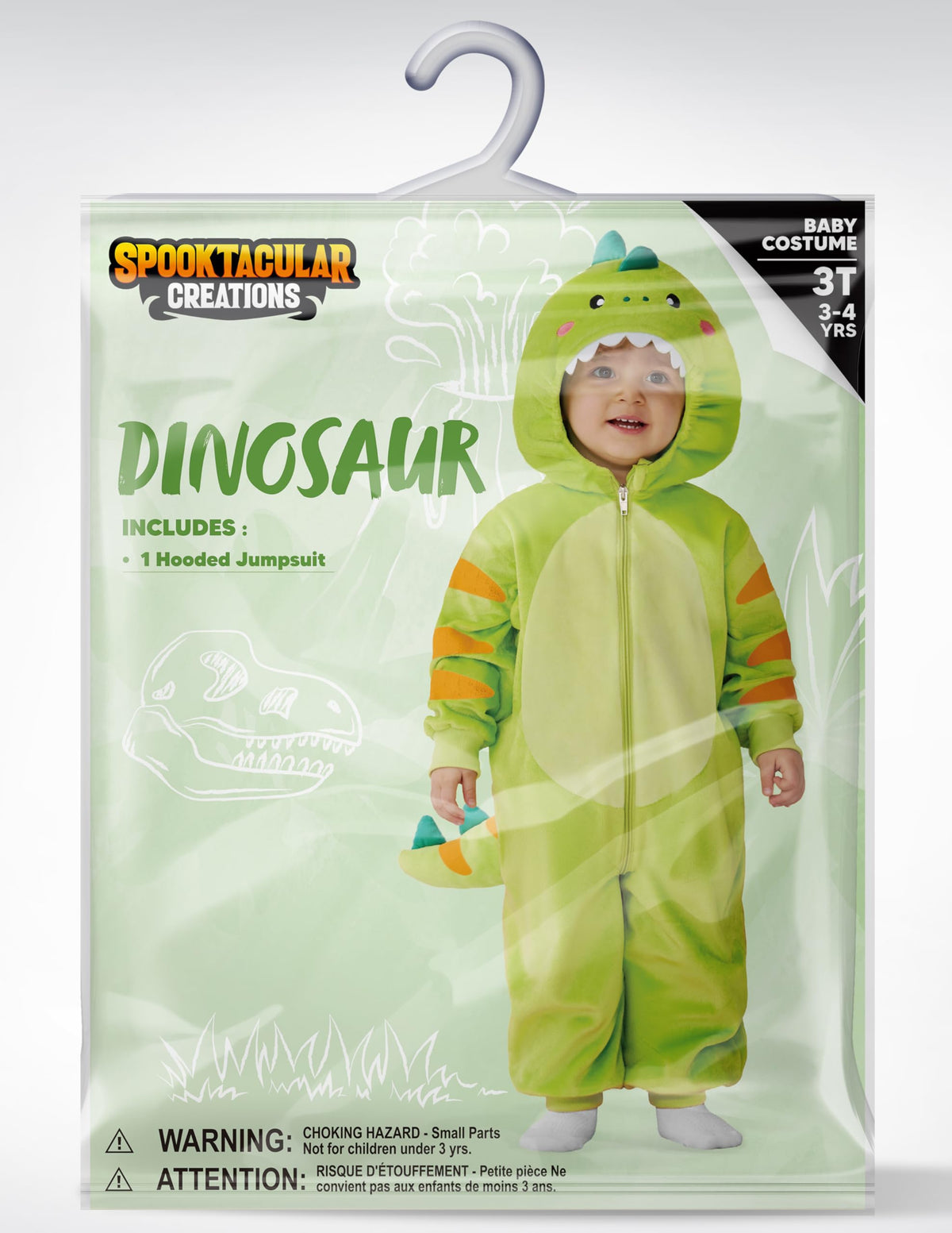 Disfraz de Dinosaurio para Bebé, foto 5 de 6