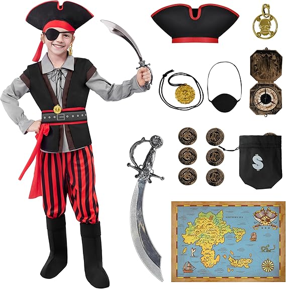 Disfraz de Pirata para Niño, foto 1 de 6