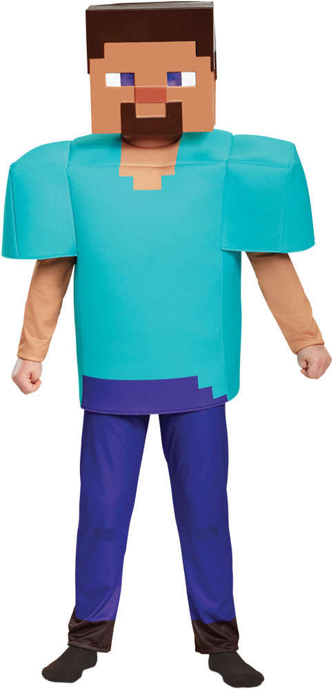 Disfraz Steve Deluxe Niño - Minecraft, foto 1 de 1