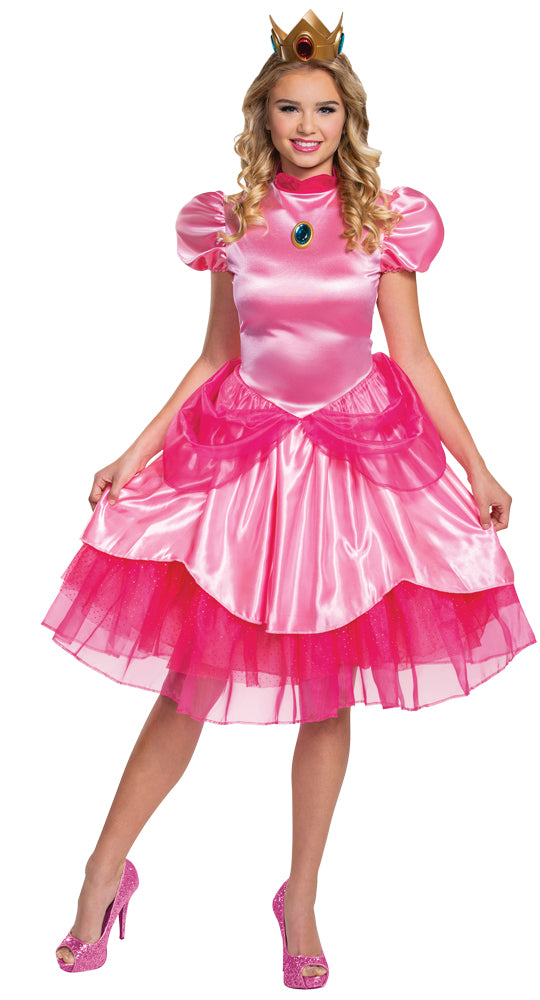 Disfraz Princesa Peach Deluxe Mujer - Super Mario, foto 1 de 1