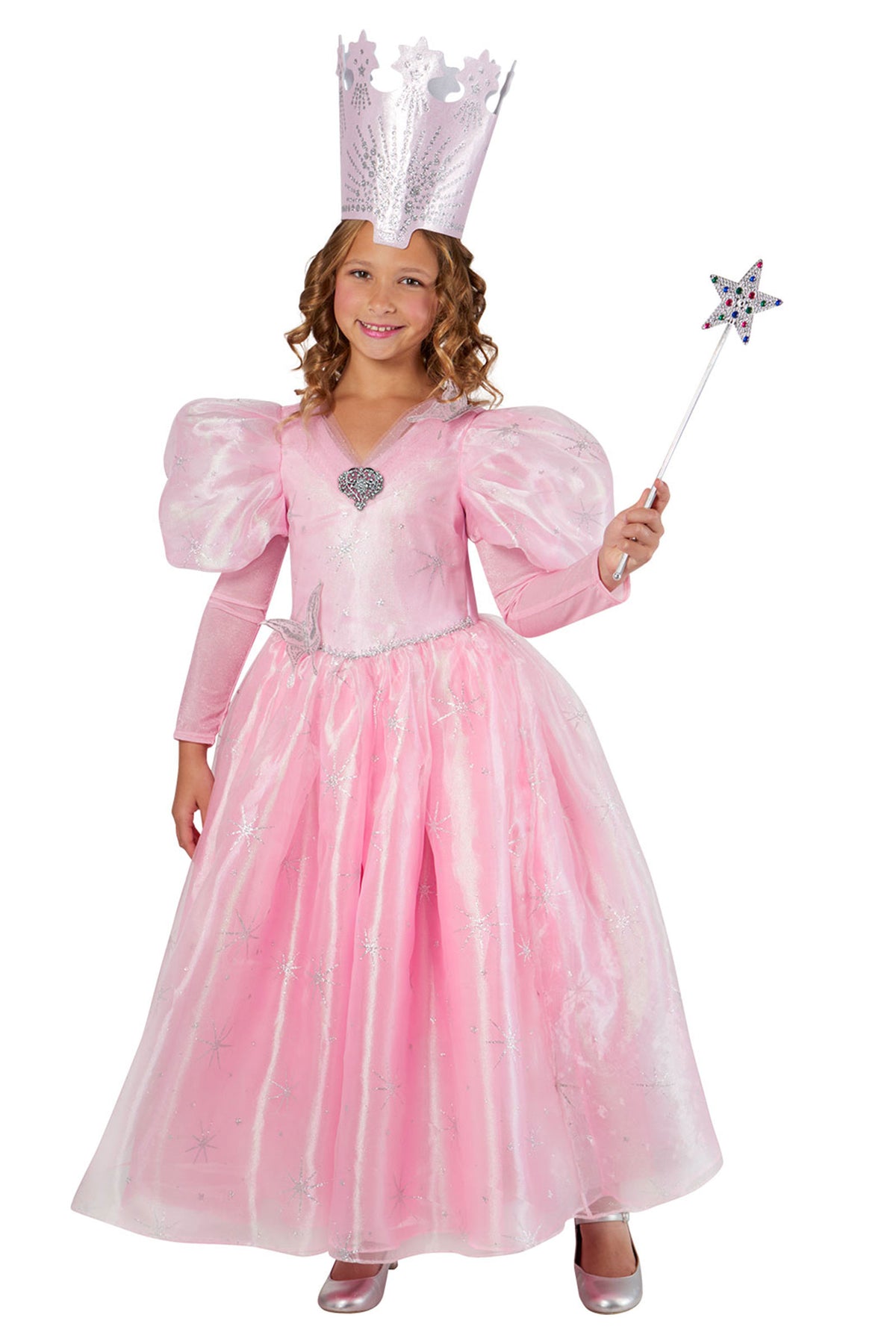 Disfraz Glinda Deluxe Niña - Wicked, foto 1 de 2