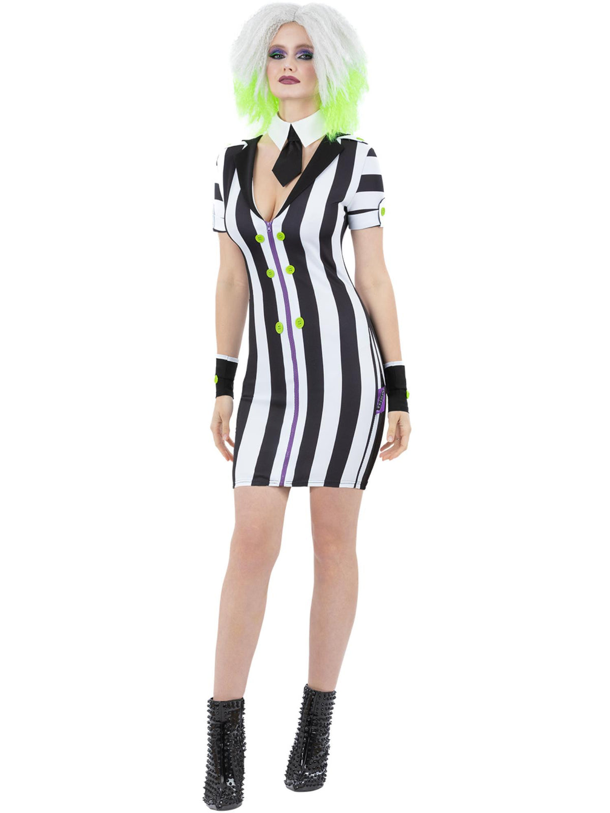 Disfraz Beetlejuice Vestido Mujer, foto 1 de 5