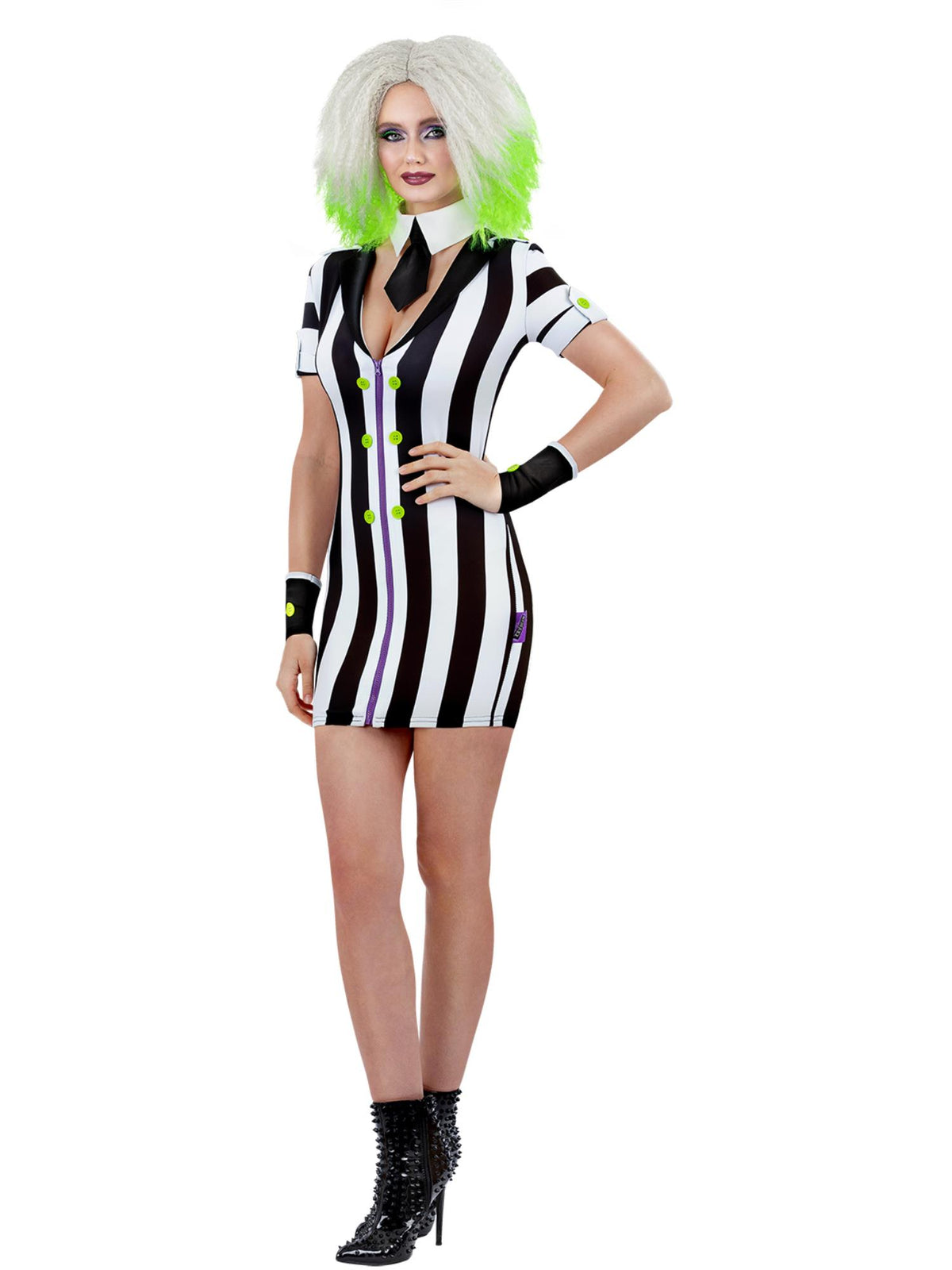 Disfraz Beetlejuice Vestido Mujer, foto 4 de 5