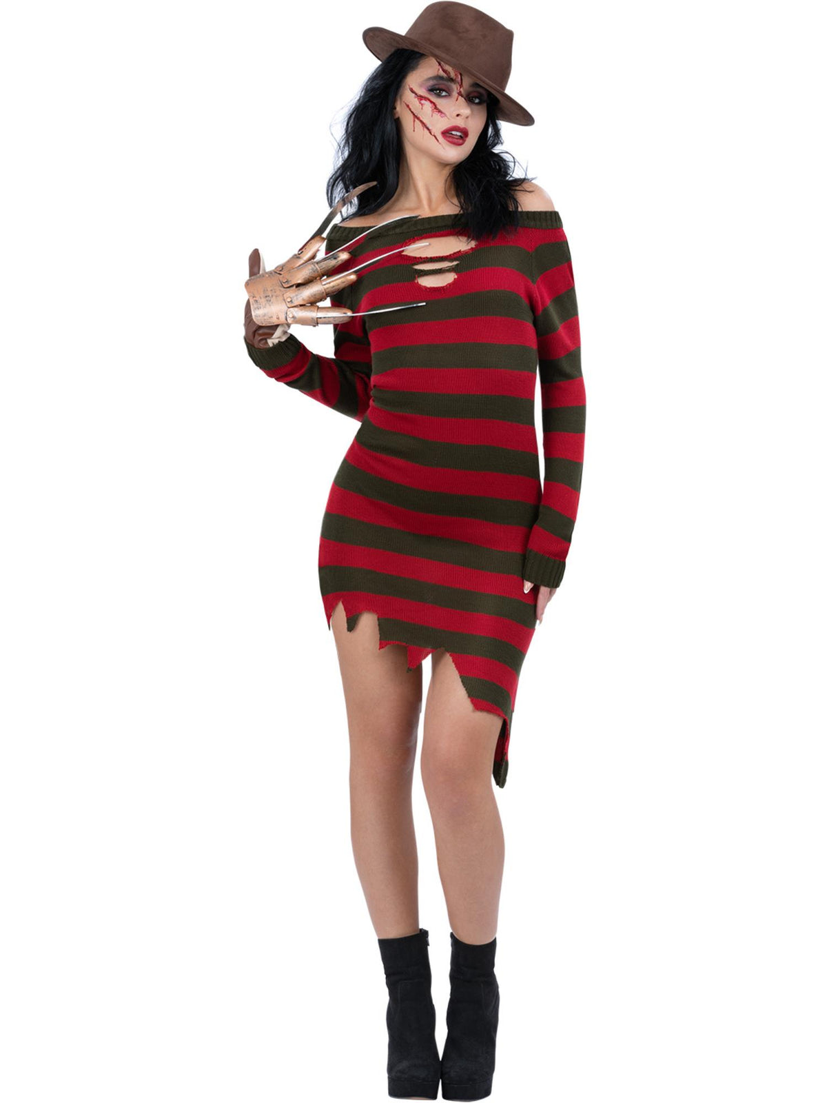 Disfraz Freddy Krueger Mujer, foto 1 de 7