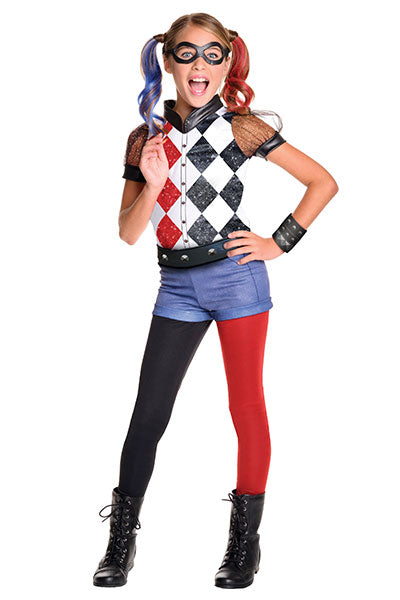 Disfraz Harley Quinn Deluxe Niña, foto 1 de 1