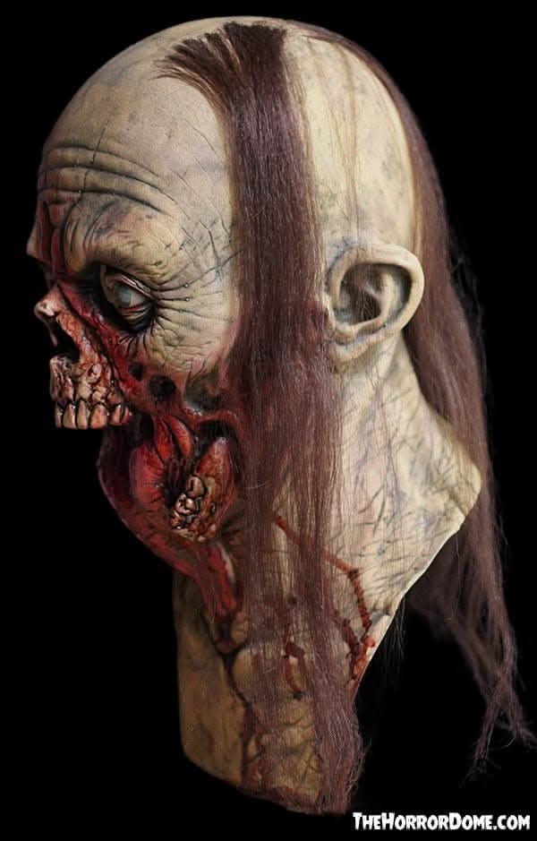 Máscara de Látex Zombie Quijada Rota, foto 2 de 4