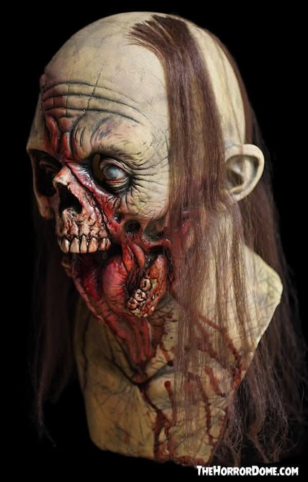 Máscara de Látex Zombie Quijada Rota, foto 3 de 4