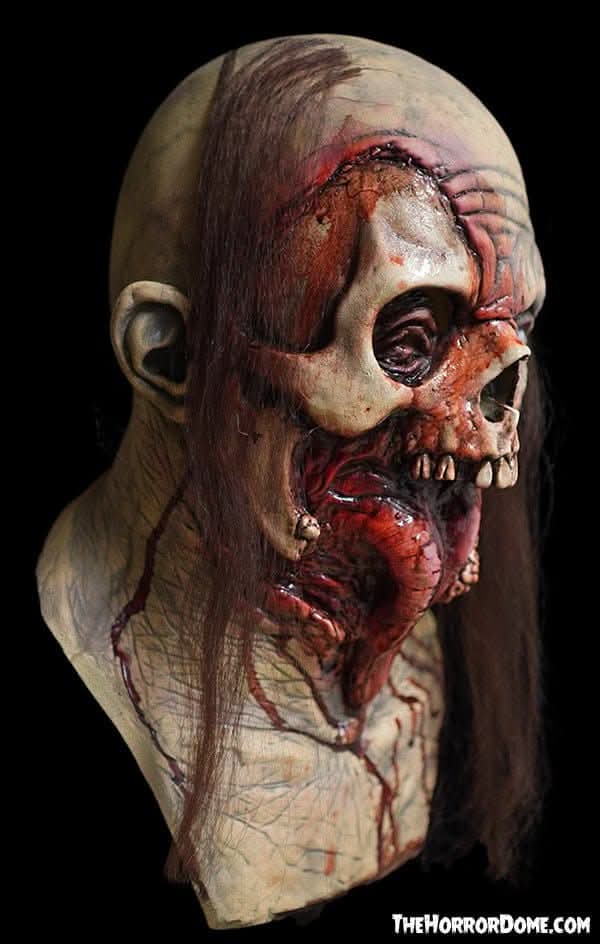 Máscara de Látex Zombie Quijada Rota, foto 4 de 4