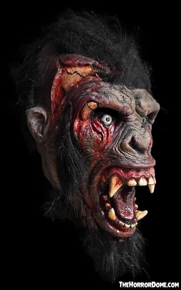 Máscara de Látex Gorila Zombie, foto 3 de 3