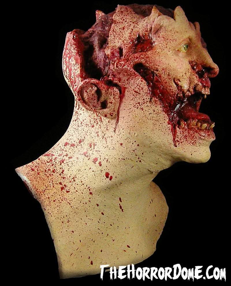 Máscara de Látex Zombie Destrozado, foto 2 de 3