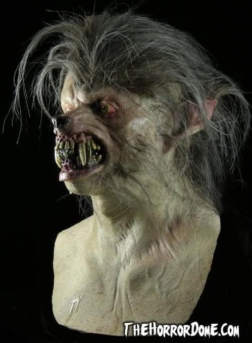 Máscara de Látex Hombre Lobo Media Luna, foto 2 de 2