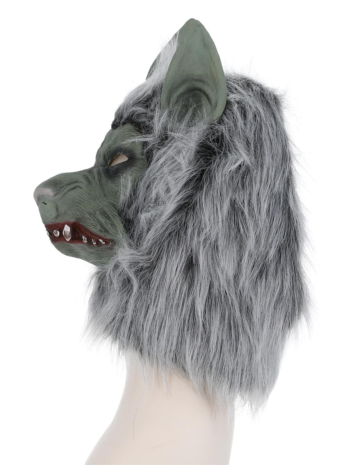 Máscara de Látex Hombre Lobo con Pelo, foto 2 de 3