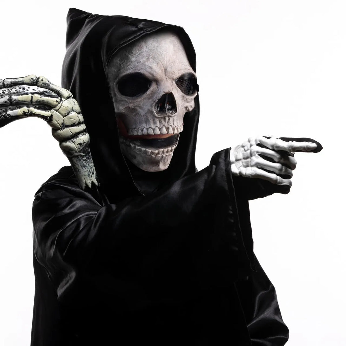 Máscara de Calavera Completa con Mandíbula Móvil, foto 7 de 7