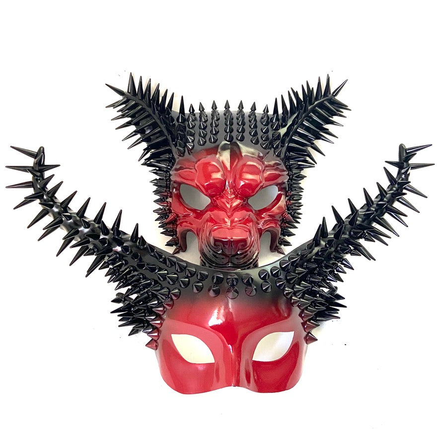 Máscaras de Lobo con Púas para Pareja, foto 1 de 7