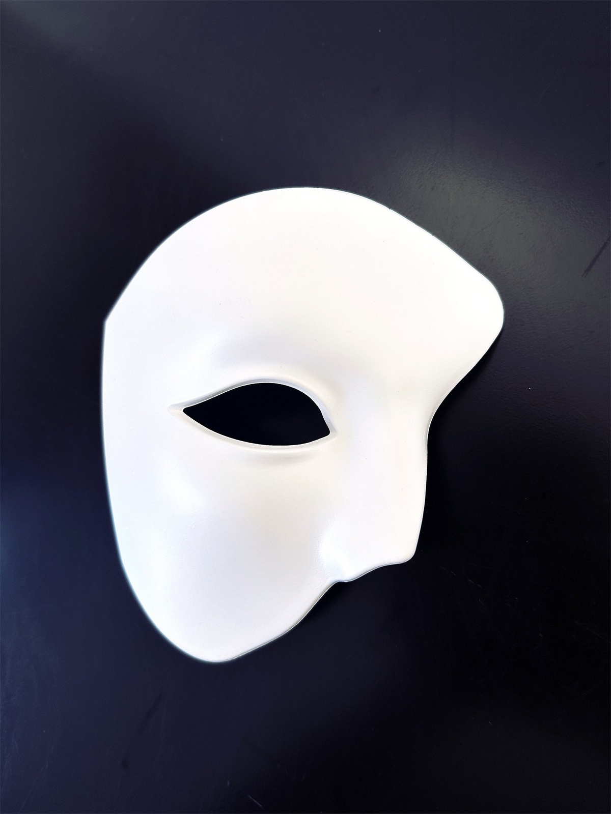 Media Máscara Fantasma Blanca, foto 2 de 3