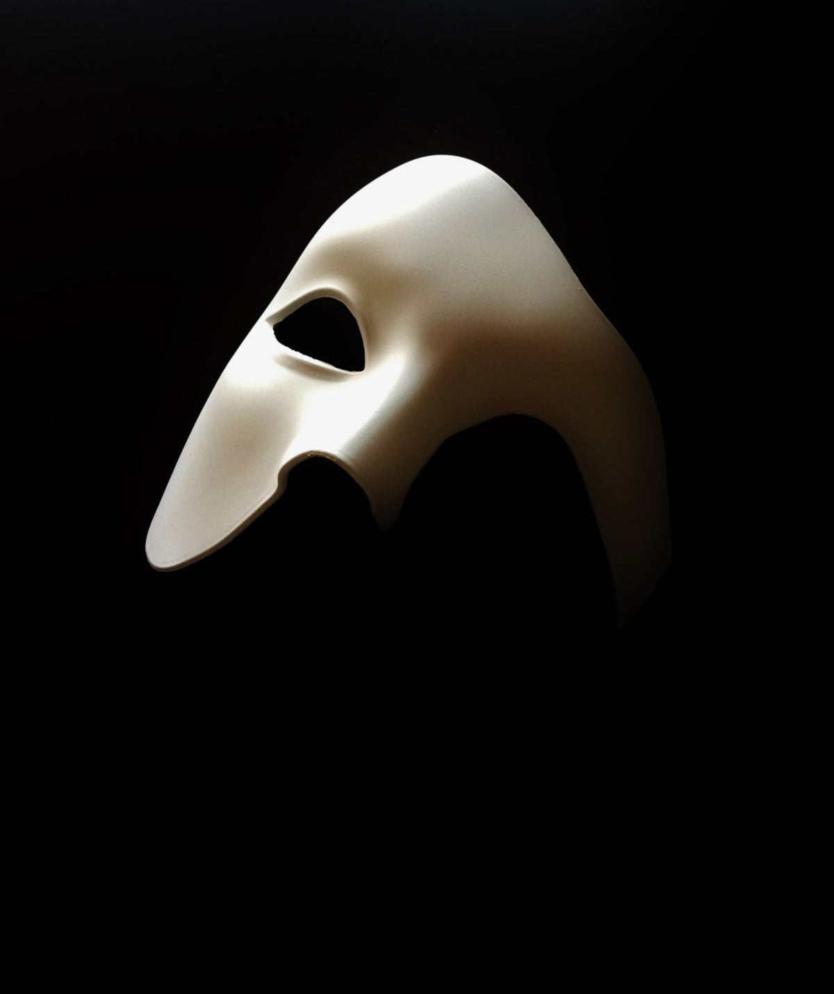 Máscara Veneciana Fantasma Blanca, foto 3 de 3