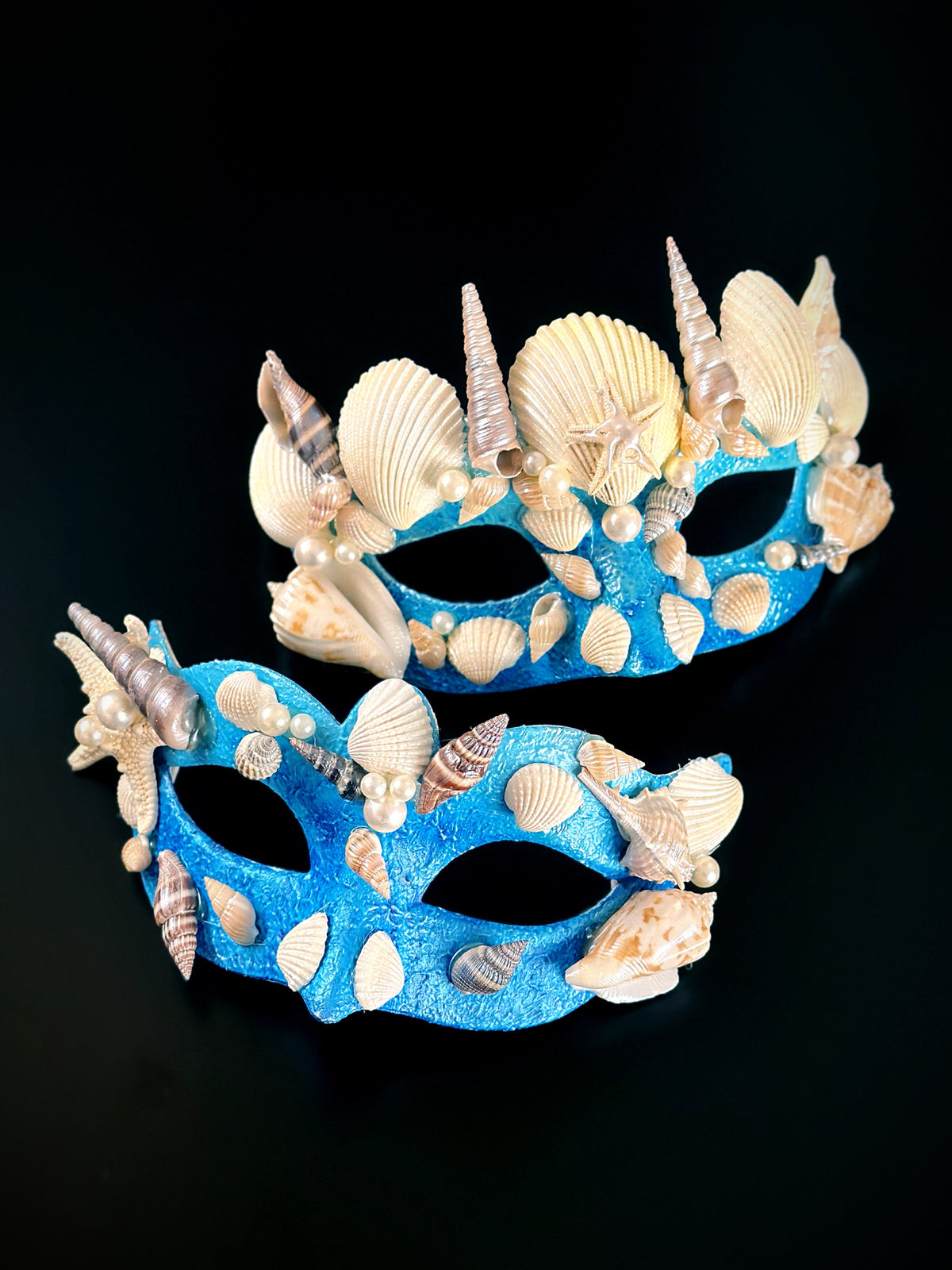 Máscaras Rey y Reina del Océano Azul, foto 1 de 6