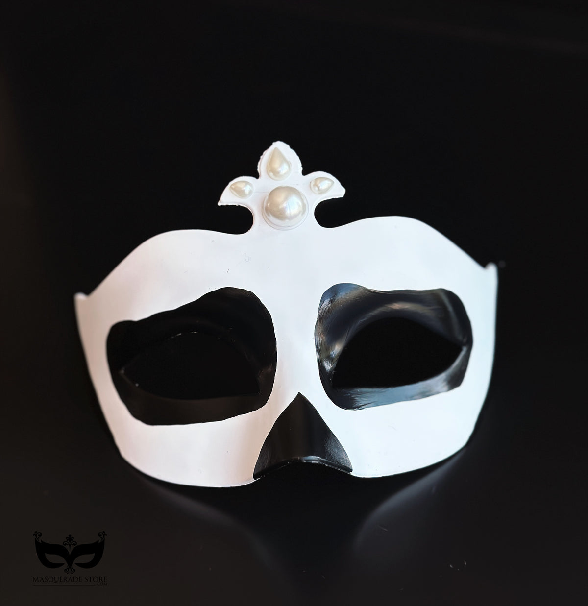 Máscara de Calavera Perla Blanca Noir, foto 4 de 4