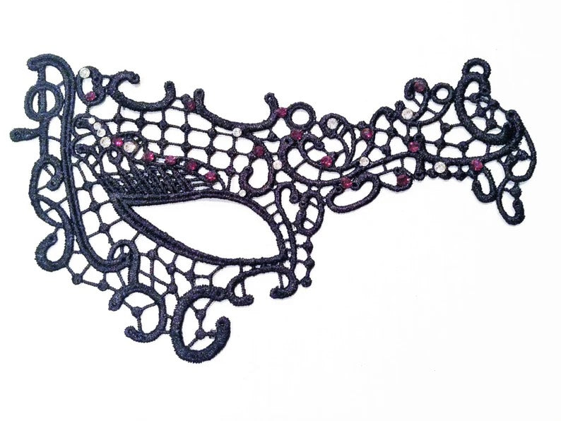 Máscara Fantasma Espejismo Negra, foto 2 de 5
